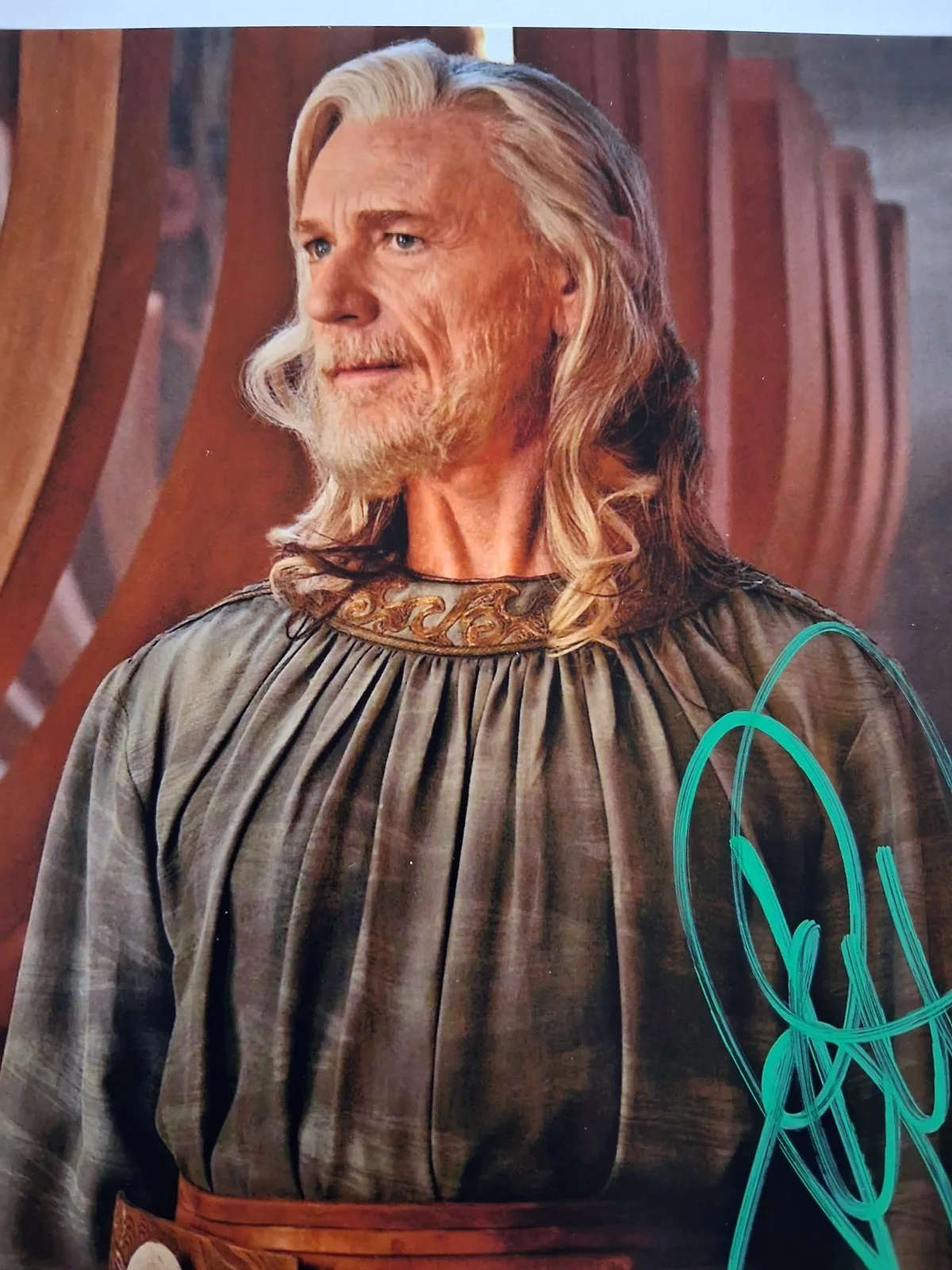 BEN DANIELS in LOTR: THE RINGS OF POWER Genuine hand signed autograph 8x10 photo, изображение 3