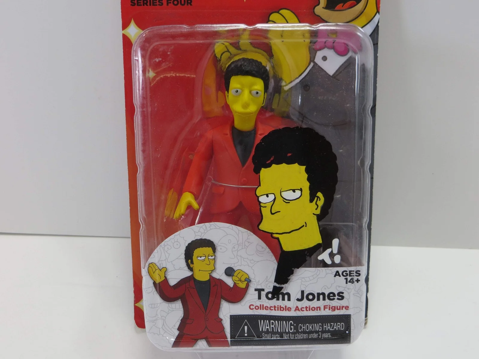 TONE RODRIGUEZ SIGNED SKETCHED Tom Jones SIMPSONS FIGURINE JSA COA, image 3