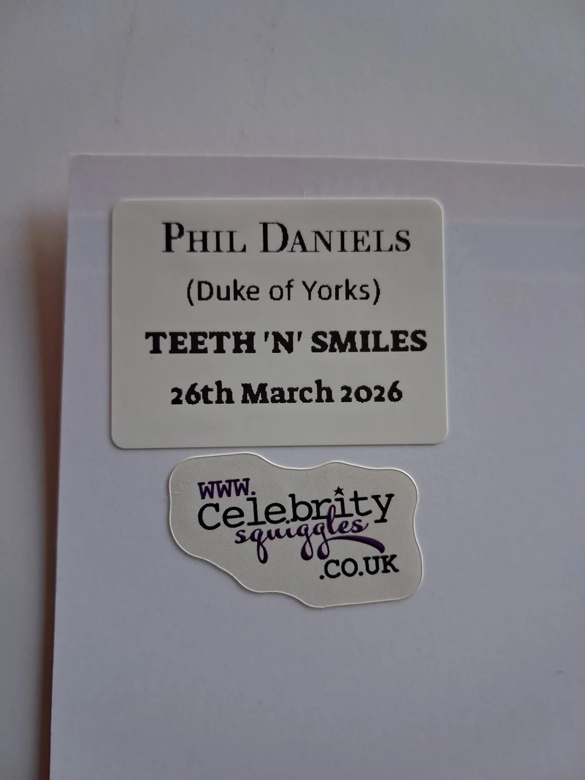 PHIL DANIELS POSTER for BLUR's PARKLIFE Genuine hand signed autograph 8x10 photo, изображение 3