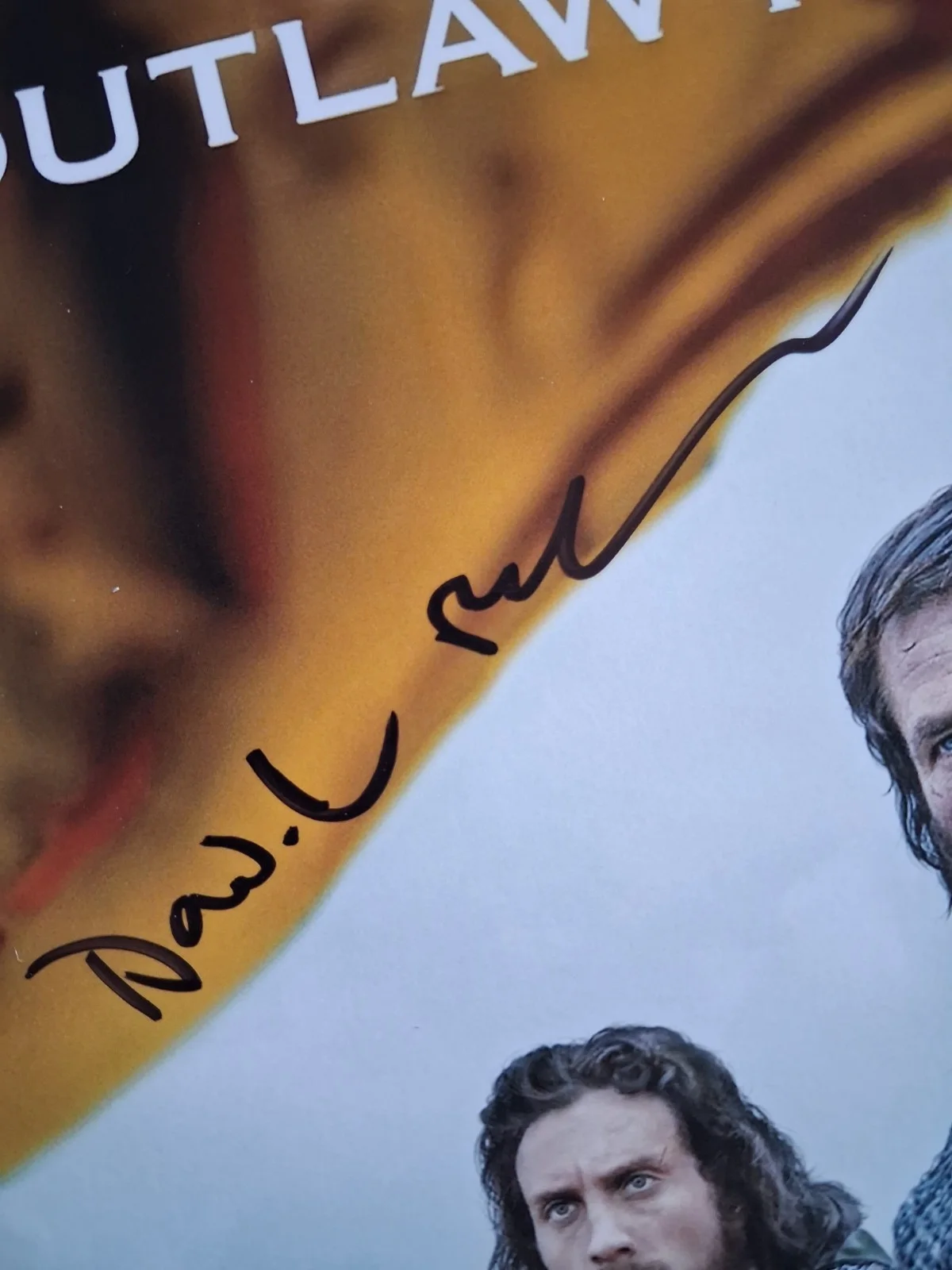 DAVID MACKENZIE (Dir) OUTLAW KING - Genuine hand signed autograph 8x10 photo, image 2