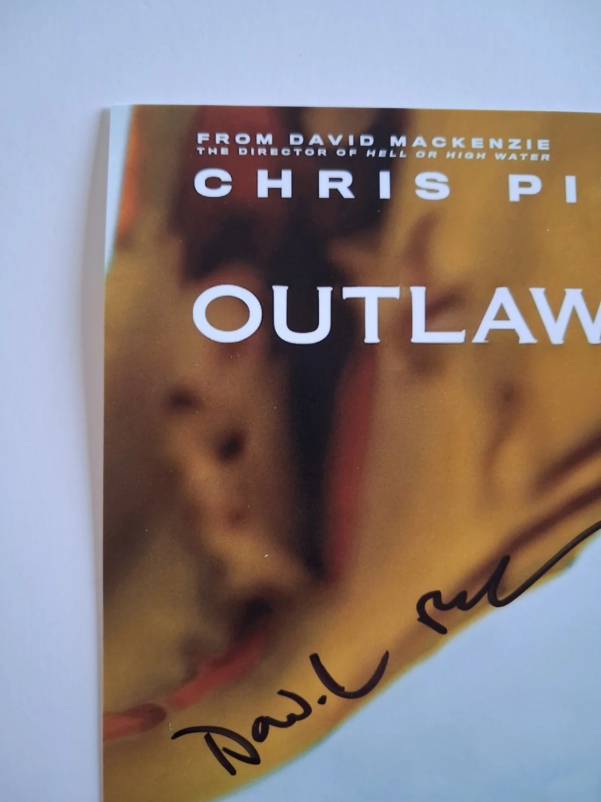 DAVID MACKENZIE (Dir) OUTLAW KING - Genuine hand signed autograph 8x10 photo, image 4