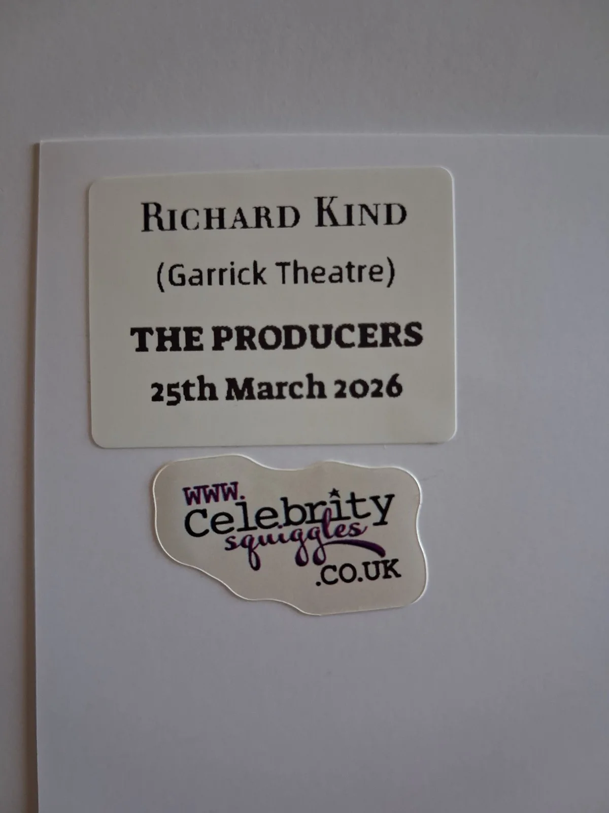 RICHARD KIND in INSIDE OUT - BING BONG Genuine hand signed autograph 8x10 photo, изображение 3