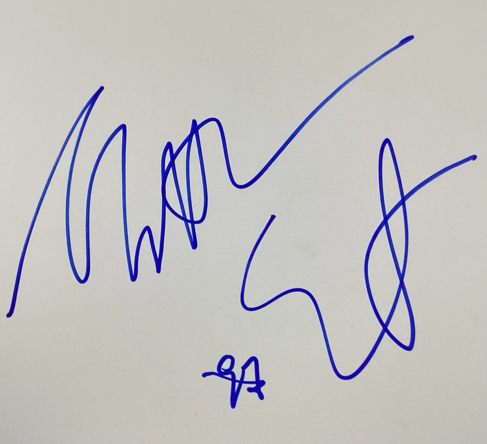 Matthew Sweet Signed Sheet Alternative Rock Power Pop Music Autograph JSA, image 2