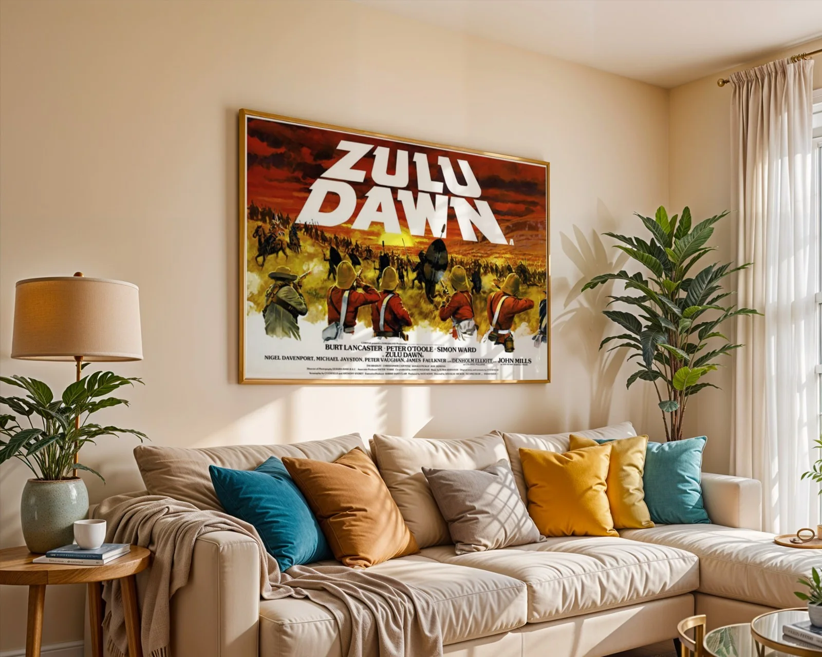 Zulu Dawn - 1979 Military Drama - Restored 40" x 30" UK Quad Poster, изображение 5