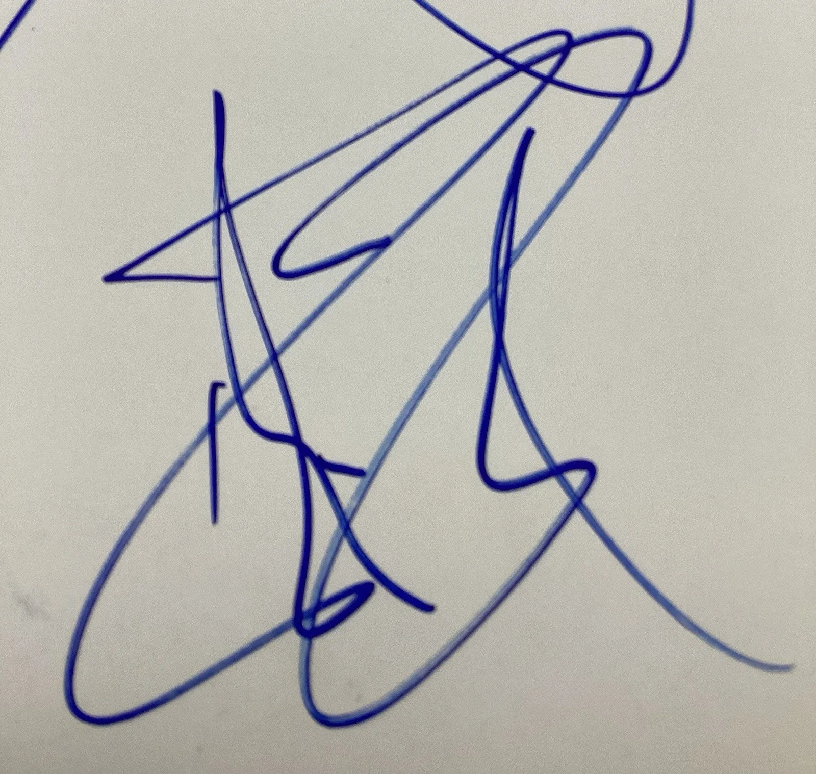 Cheap Trick Signed Sheet Nielsen Zander Petersson + Sketch Rock Music Auto JSA, image 3