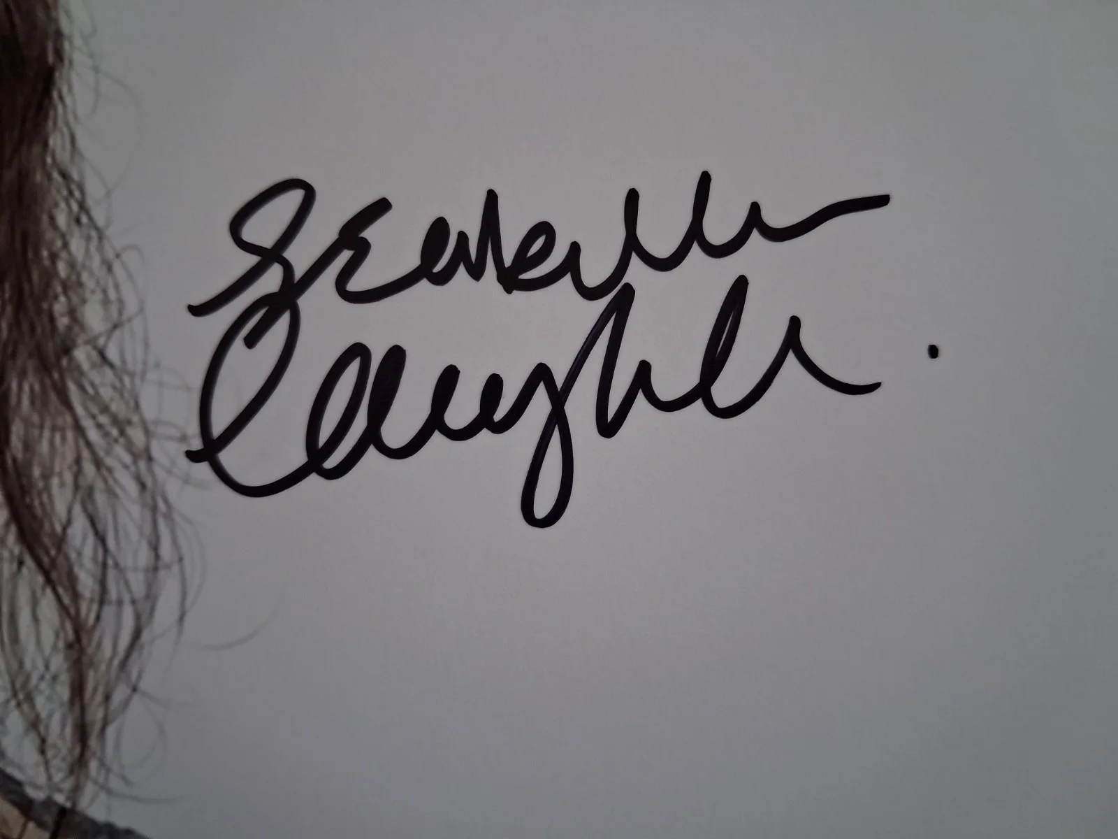 ISABELLA LAUGHLAND -HARRY POTTER, FOUNDATION Genuine signed autograph 8x10 photo, image 2
