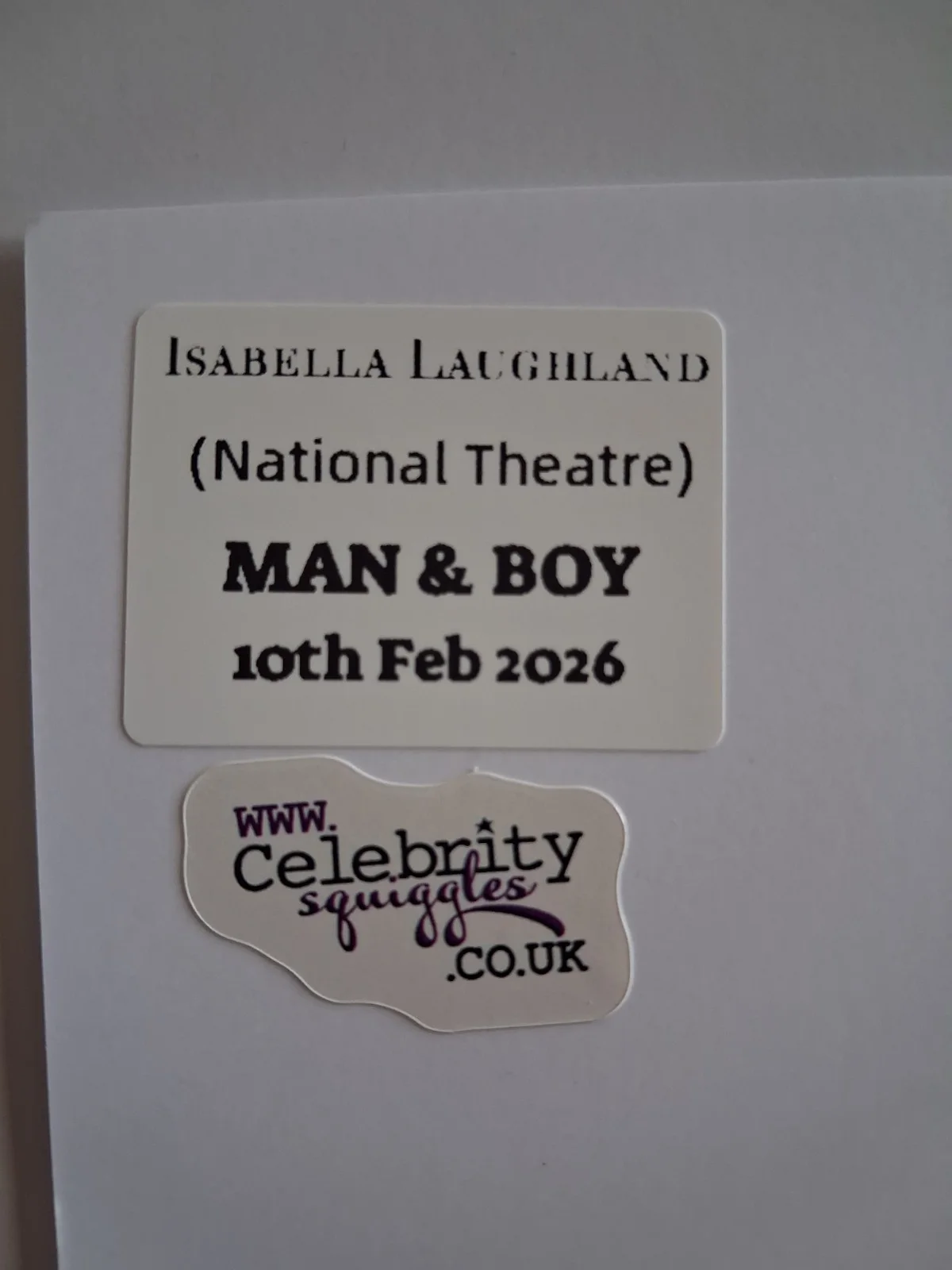 ISABELLA LAUGHLAND -HARRY POTTER, FOUNDATION Genuine signed autograph 8x10 photo, image 3