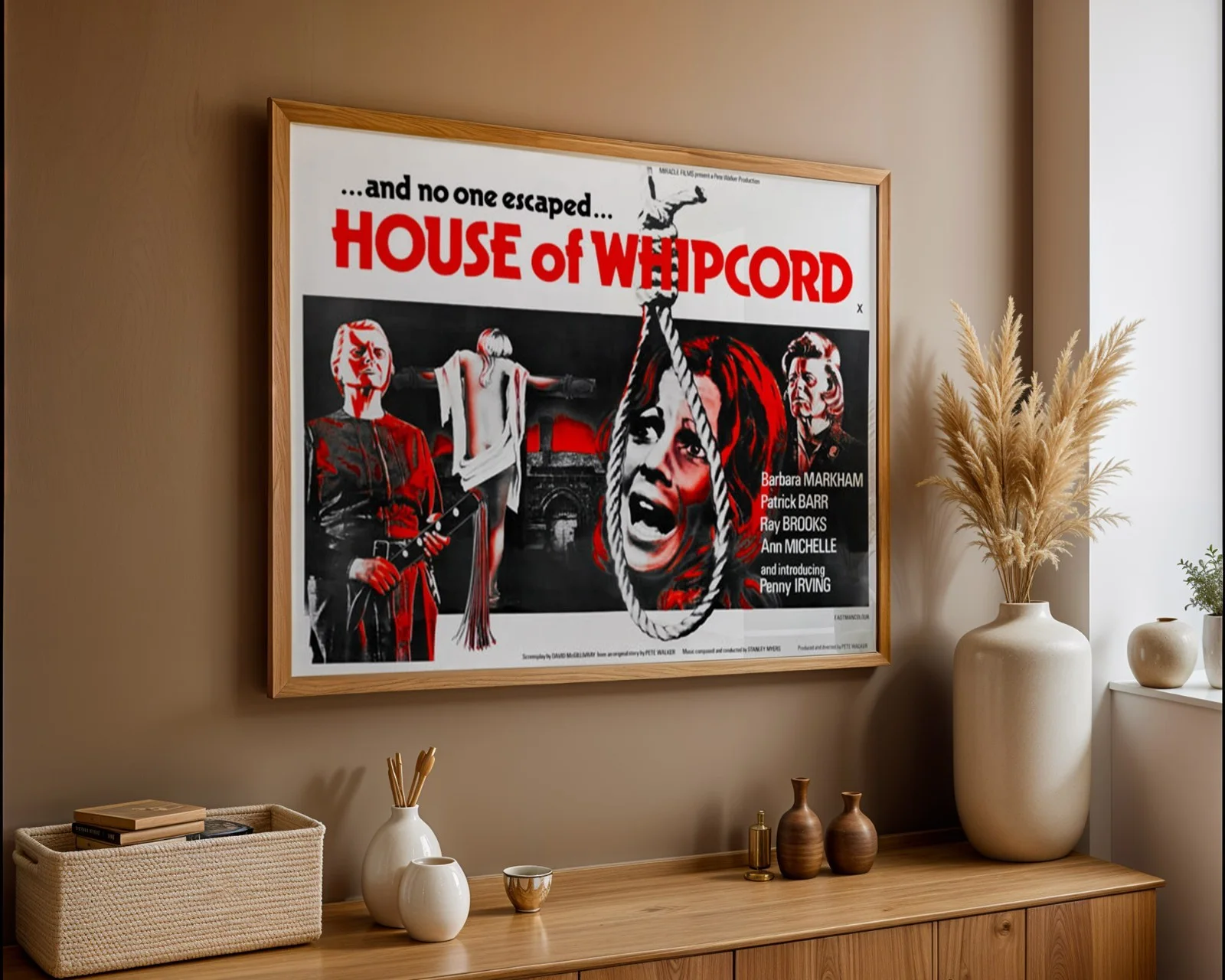 House Of Whipcord - 1974 Horror / Drama - Restored 40" x 30" UK Quad, изображение 3