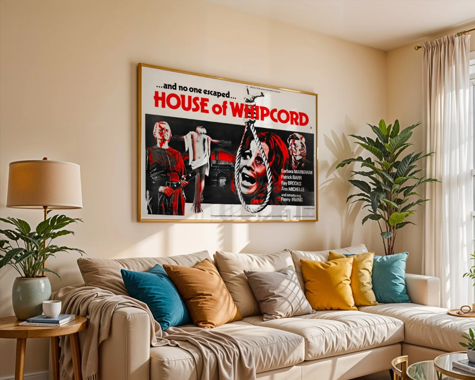 House Of Whipcord - 1974 Horror / Drama - Restored 40" x 30" UK Quad, изображение 5
