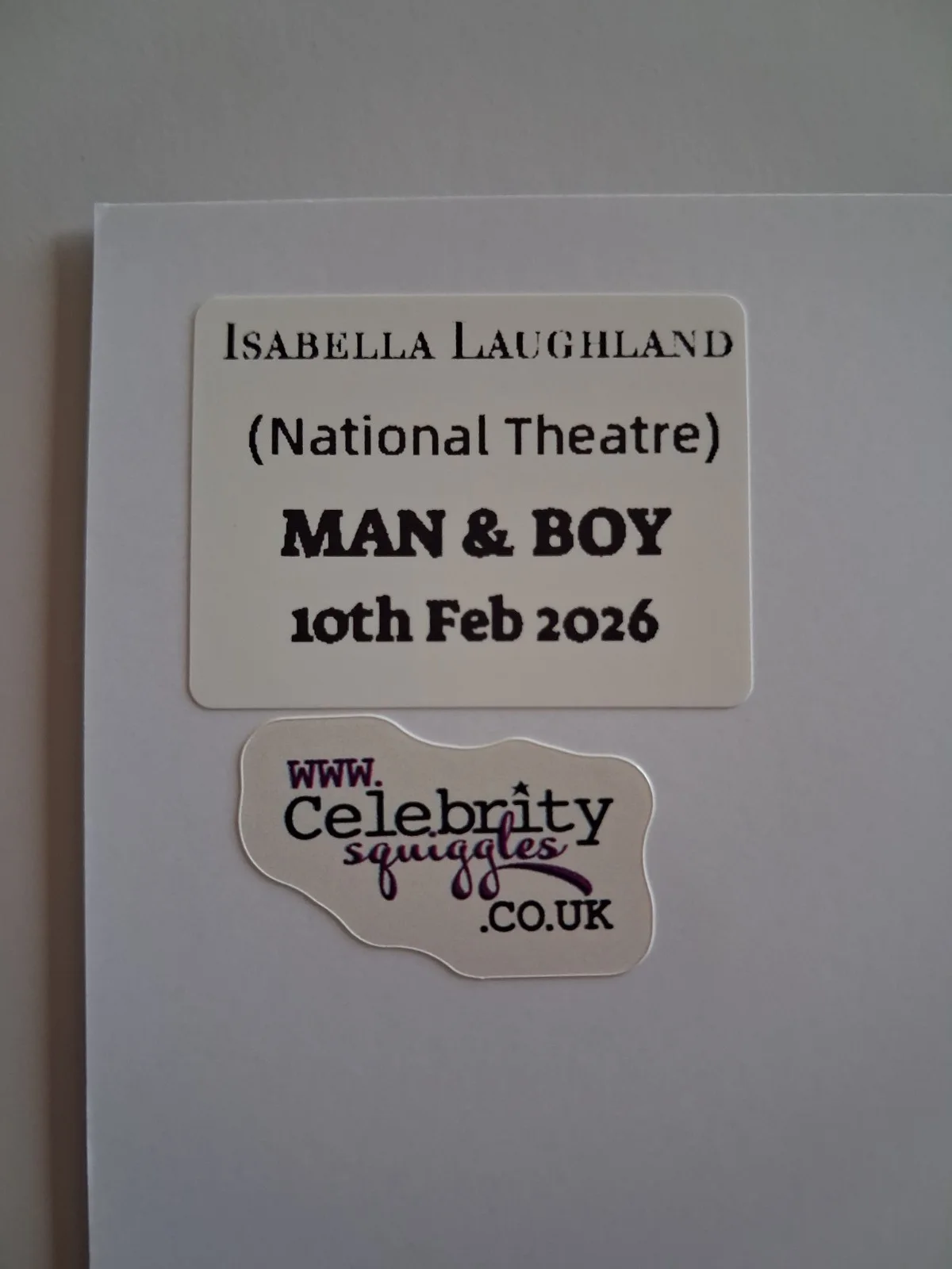 ISABELLA LAUGHLAND -FOUNDATION, HARRY POTTER Genuine signed autograph 8x10 photo, image 3