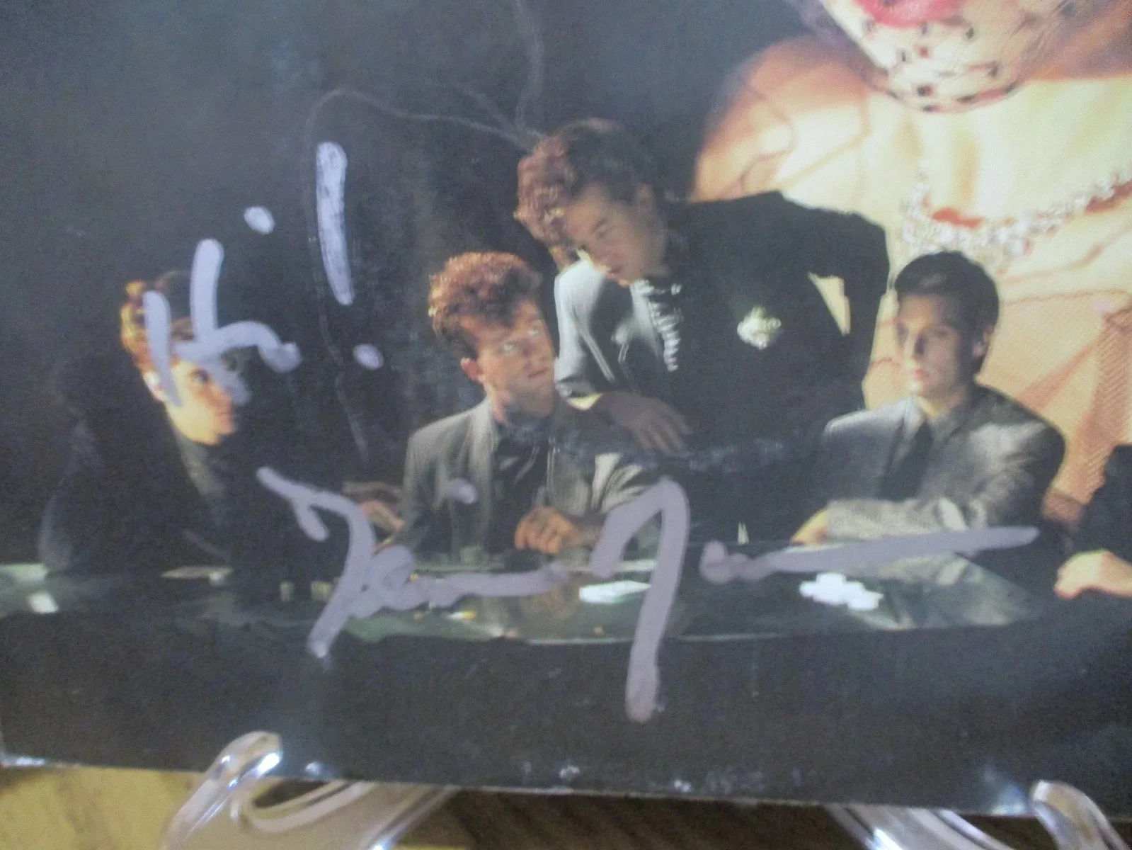 BERLIN (TERRI NUNN) authentic signed/autographed NO MORE WORDS vinyl record 45, image 3