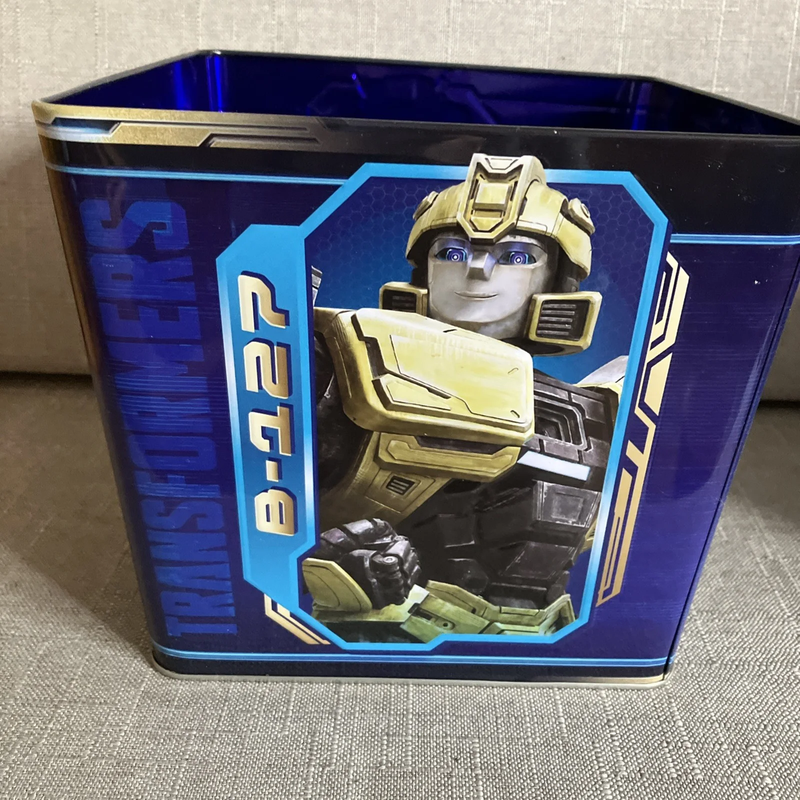 Odeon Cinema Transformers One Popcorn Tin Official Exclusive Merchandise, image 3