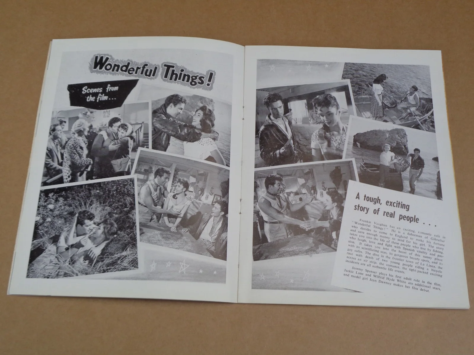 Frankie Vaughan - Wonderful Things! - 1958 Gala Premiere Brochure, image 3