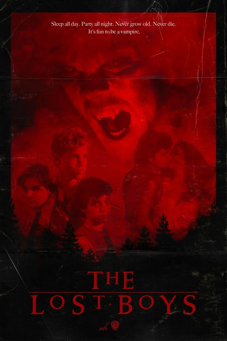 Large A0 A1 A2 A3 A4 A5 The Lost Boys 1987 Movie Wall Art Posters 12 Variations, изображение 3