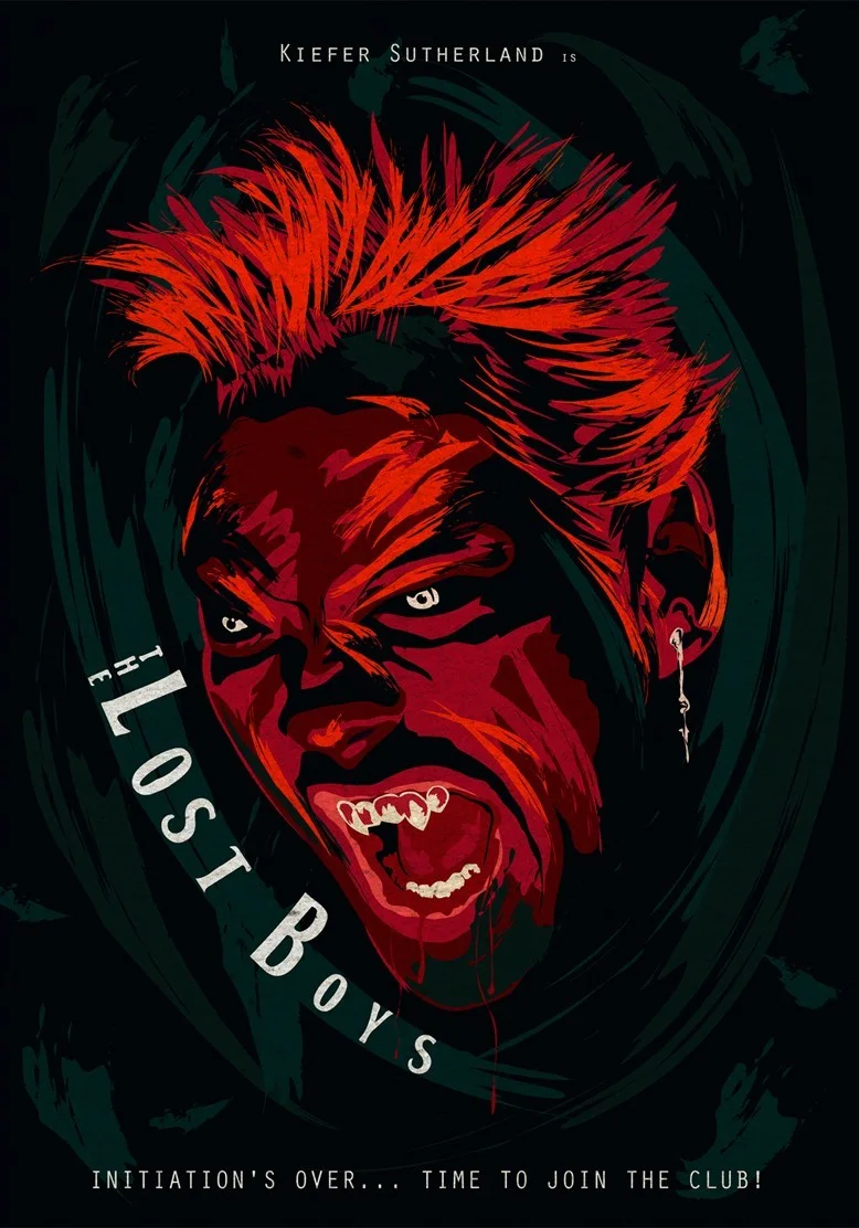 Large A0 A1 A2 A3 A4 A5 The Lost Boys 1987 Movie Wall Art Posters 12 Variations, изображение 4