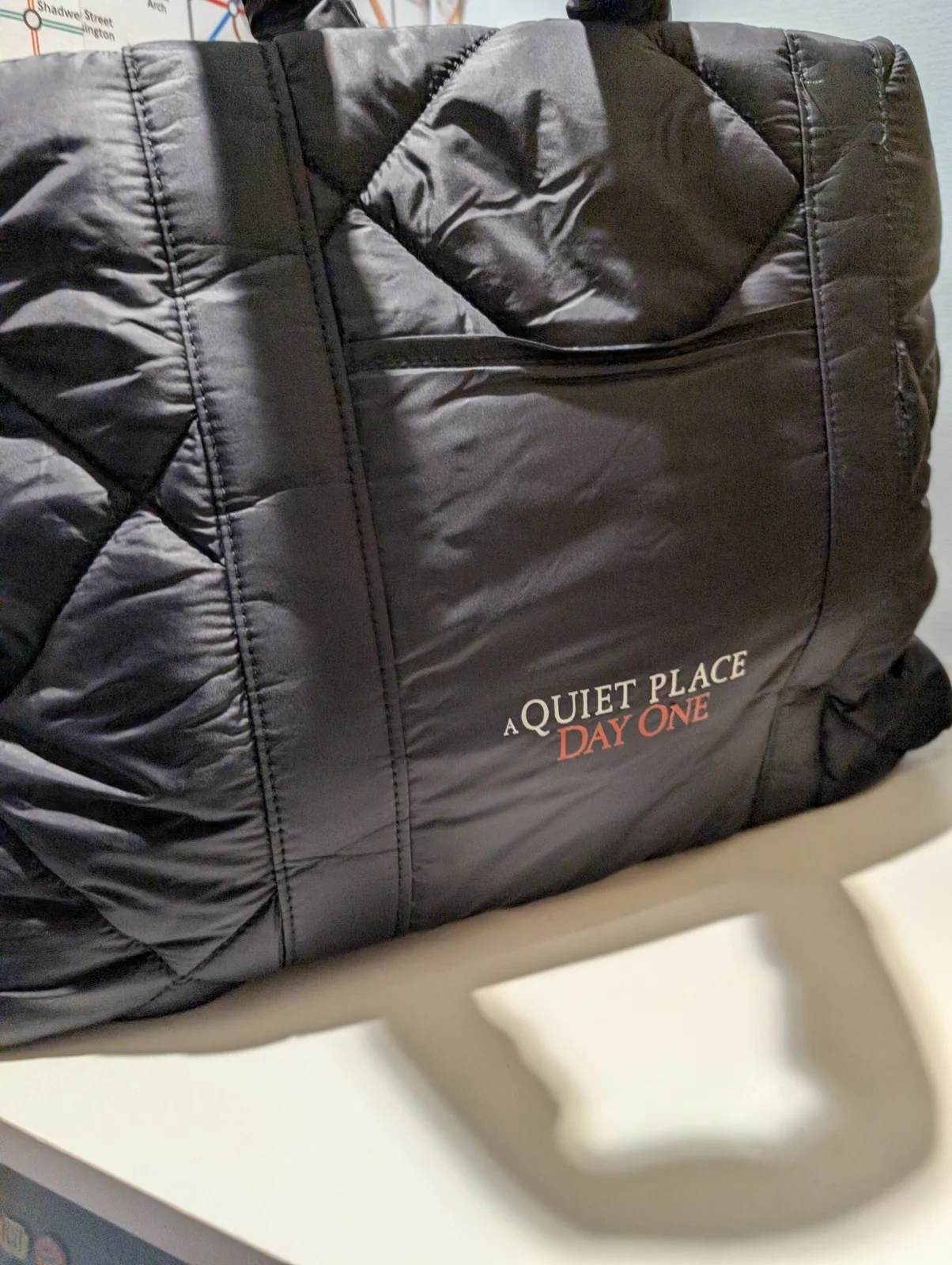 RARE A Quiet Place Day One Movie Promotional Padded Carry Bag NEW Promo Tote, изображение 5