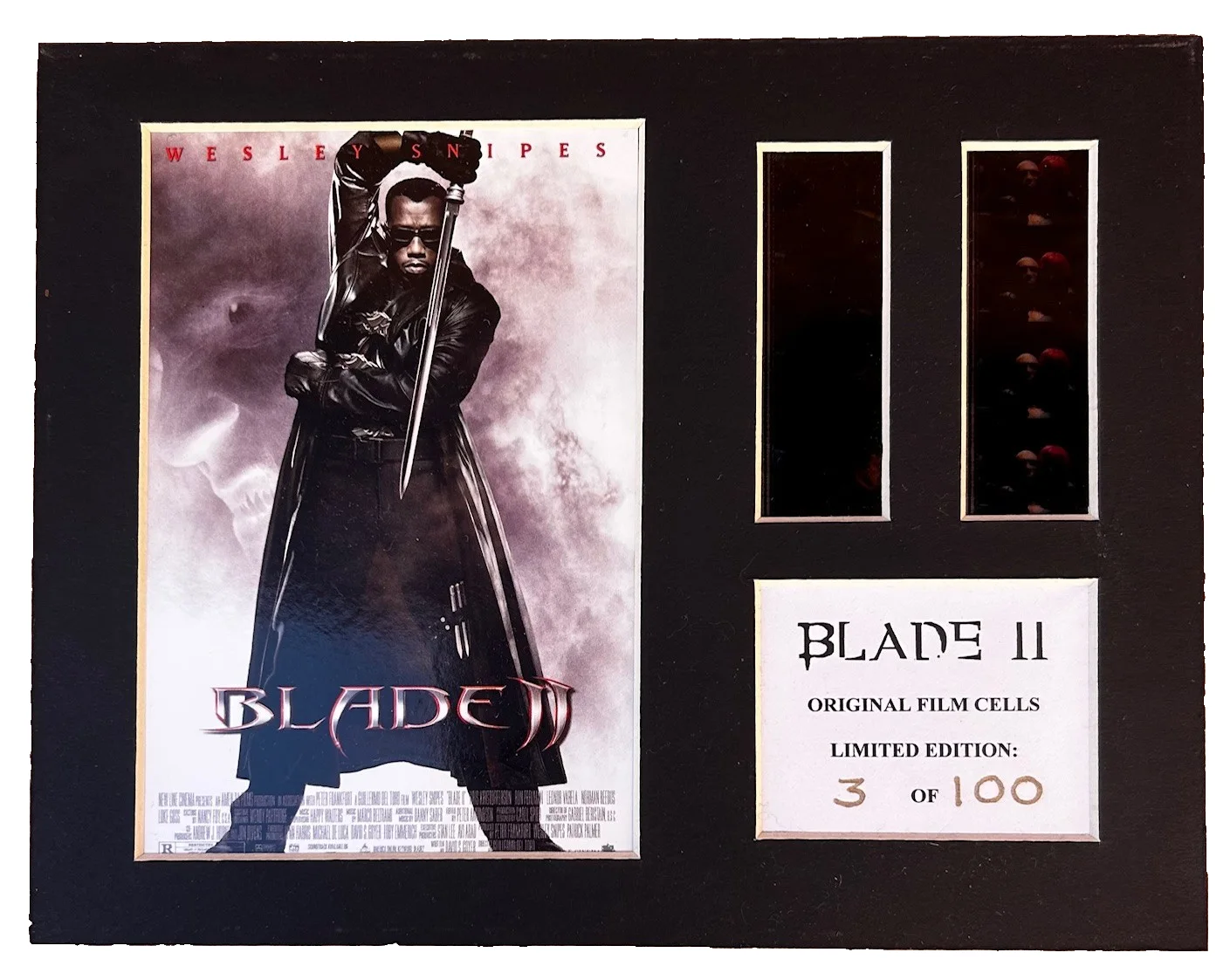 Blade II Original Film Cells (2002 Marvel Movie) Unframed, изображение 2