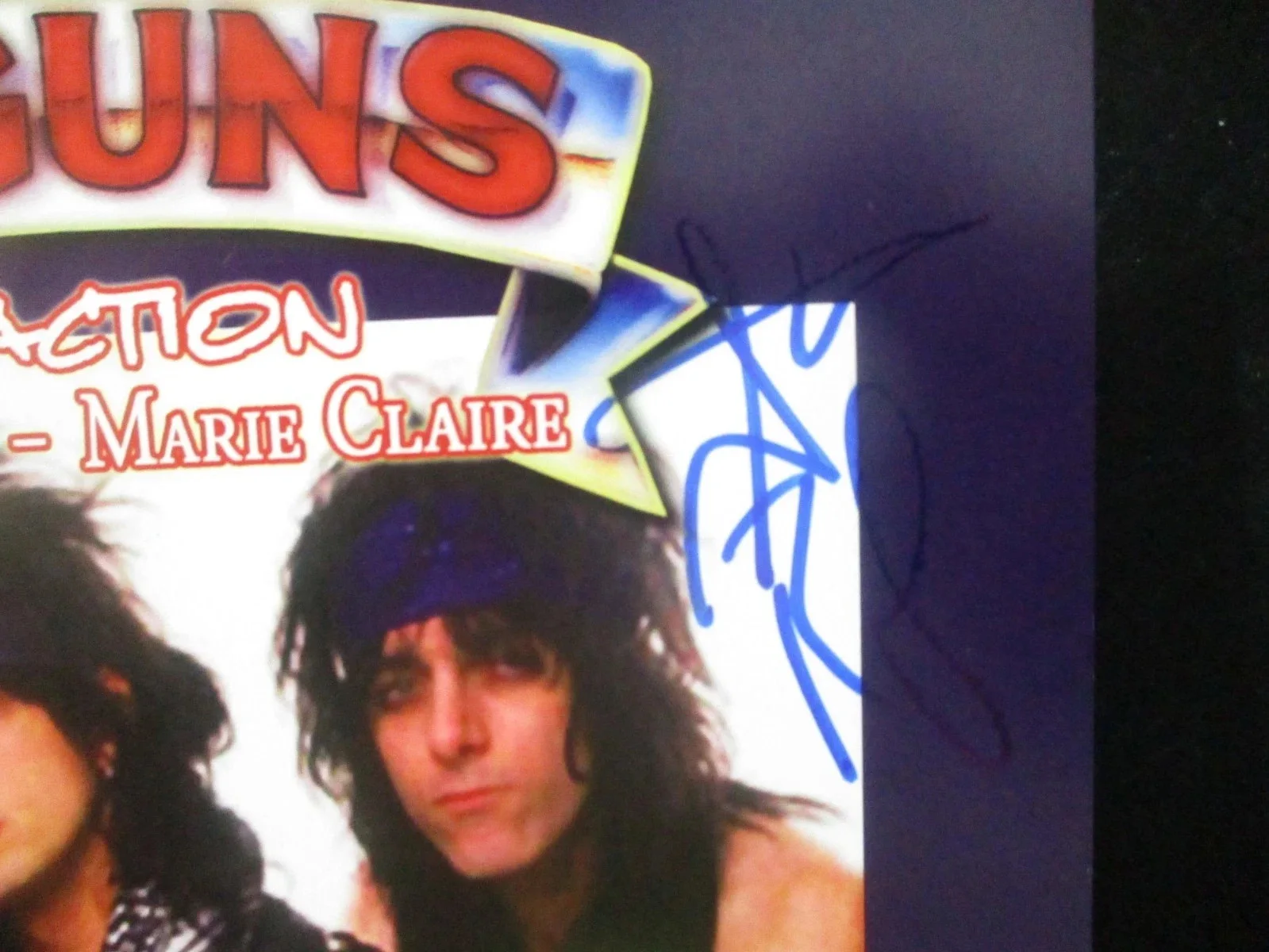 LA GUNS authentic signed/autographed RARE limited edition white vinyl 45, image 4