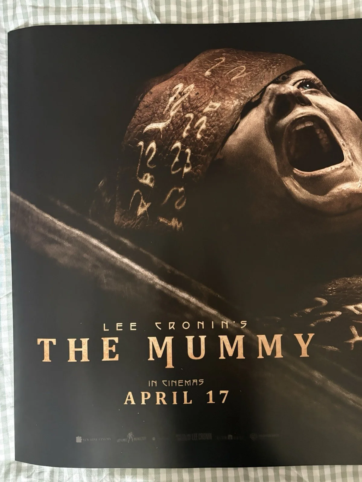 The Mummy (Lee Cronin) – Double-Sided UK Quad Cinema Poster, image 2