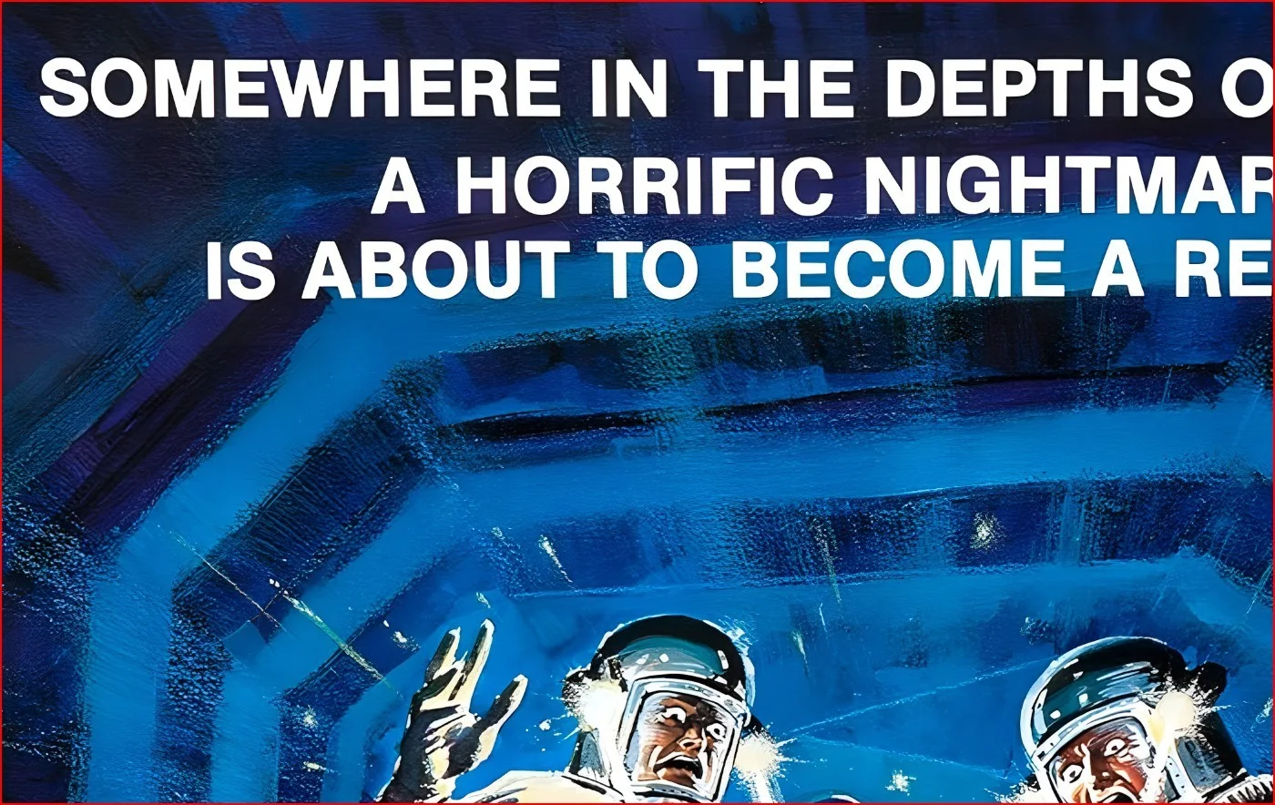 Inseminoid 1981 - Science Fiction / Horror Restored 27.2" x 41" US One Sheet, image 3