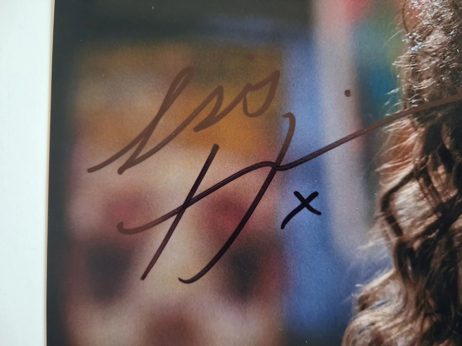 ISIS HAINSWORTH in METAL LORDS Genuine hand signed autograph 8x10 photo, изображение 2
