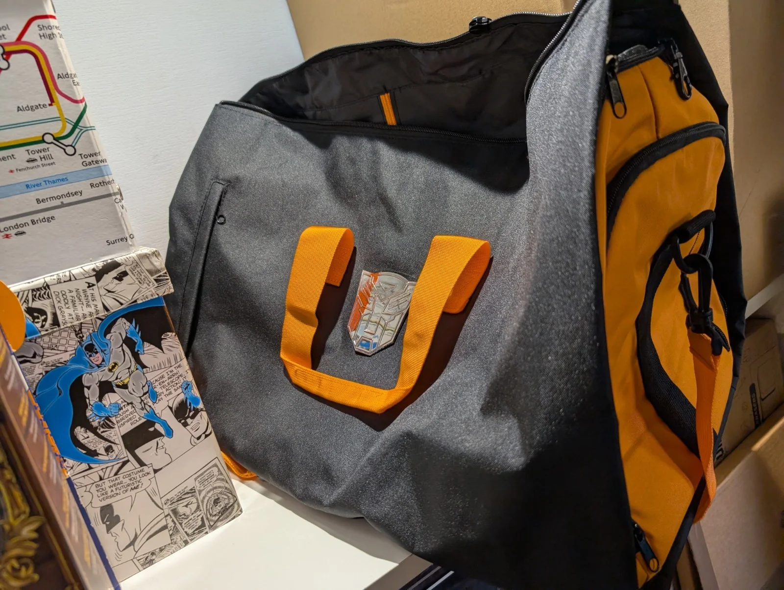 Transformers Rise of the Beasts Movie Promotional Duffle Bag NEW Promo 2023, изображение 5
