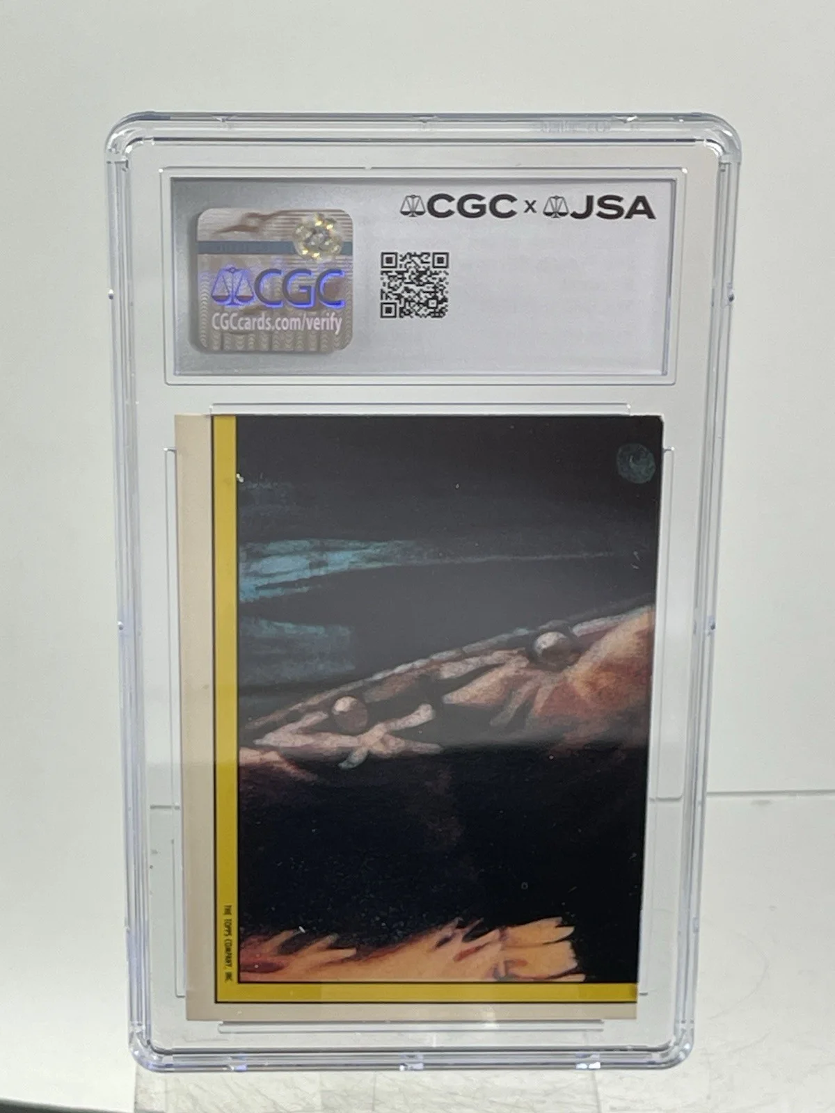 Michael J Fox — Michael J Fox Hand Signed Trading Card Sicker Back to The Future CGC/JSA Slabbed, image 5