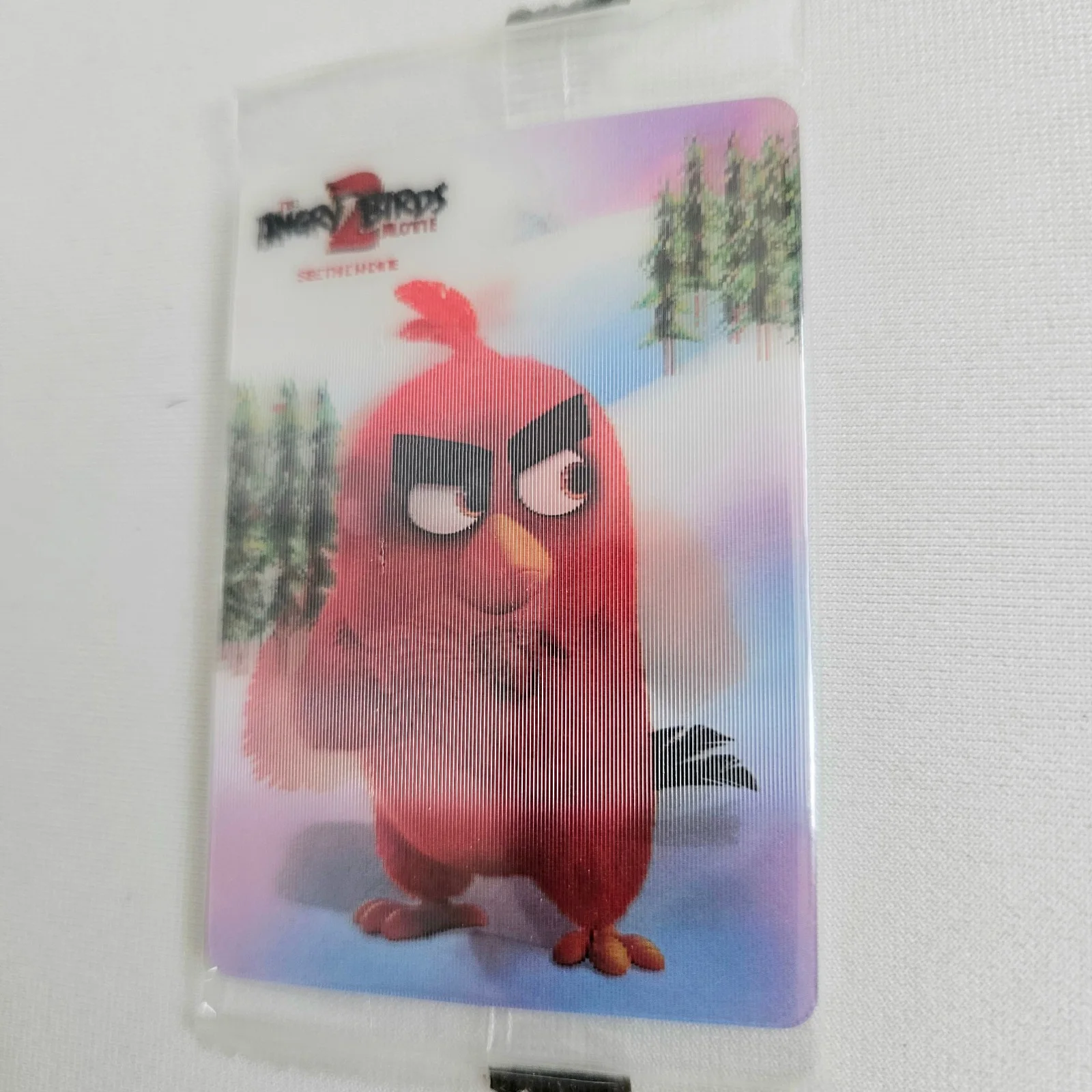 Angry Birds 2 Hologram Cards and Sticker Pack Kids Fun Movie Fun Toys, изображение 4