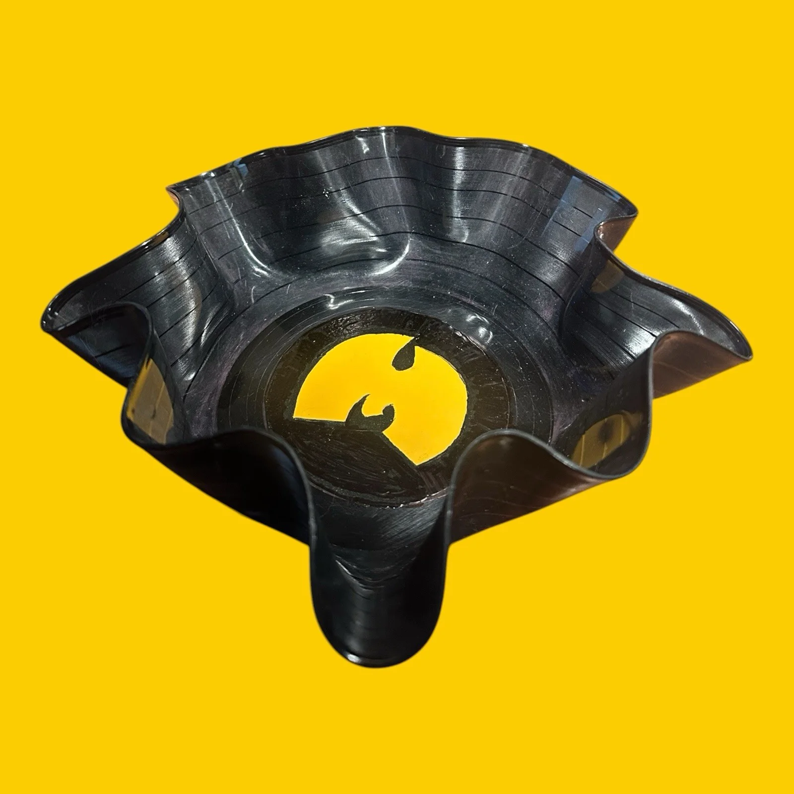 WU-TANG CLAN Vinyl Record Bowl Handmade Upcycled Hip Hop Home Decor Gift, изображение 4