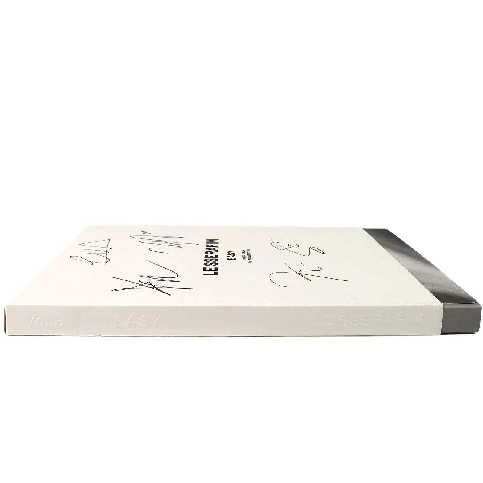 Le Sserafim - Easy 3rd Mini Album Signed Autographed CD Album Promo 2024, изображение 4