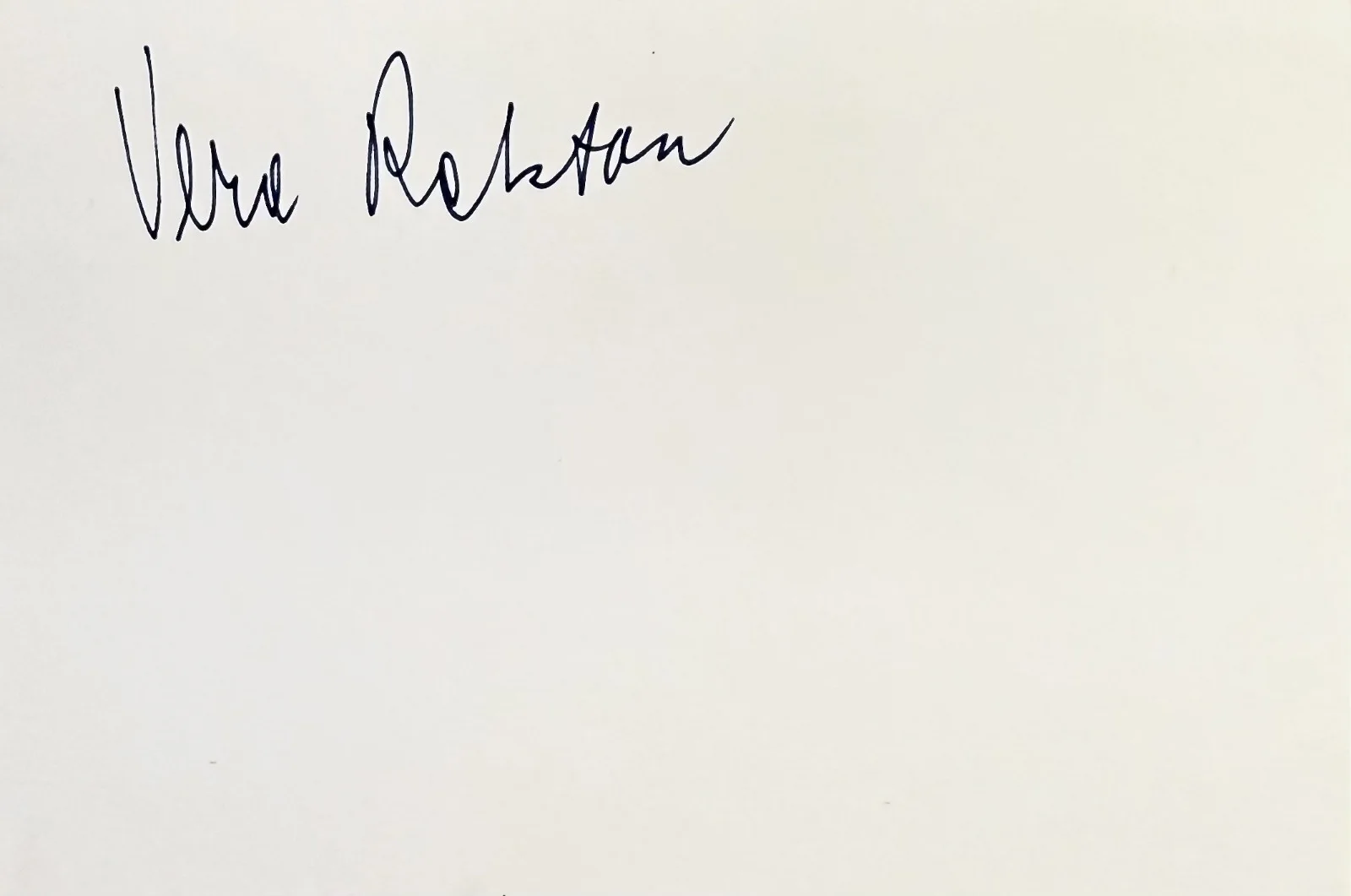 Vera Ralston — VERA RALSTON Signed Autograph 4x6 INDEX CARD The Lady and the Monster SURRENDER, image 3
