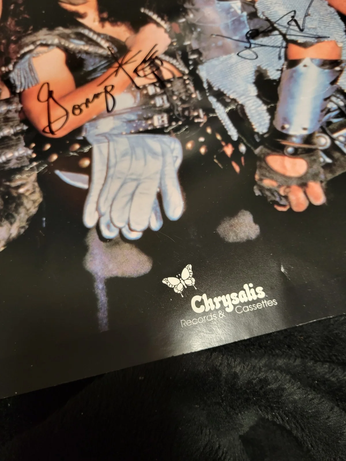Armored Saint Signed Poster 23x35 John Bush Joey Vera Gonzo Phil Sandoval Duncan, image 2