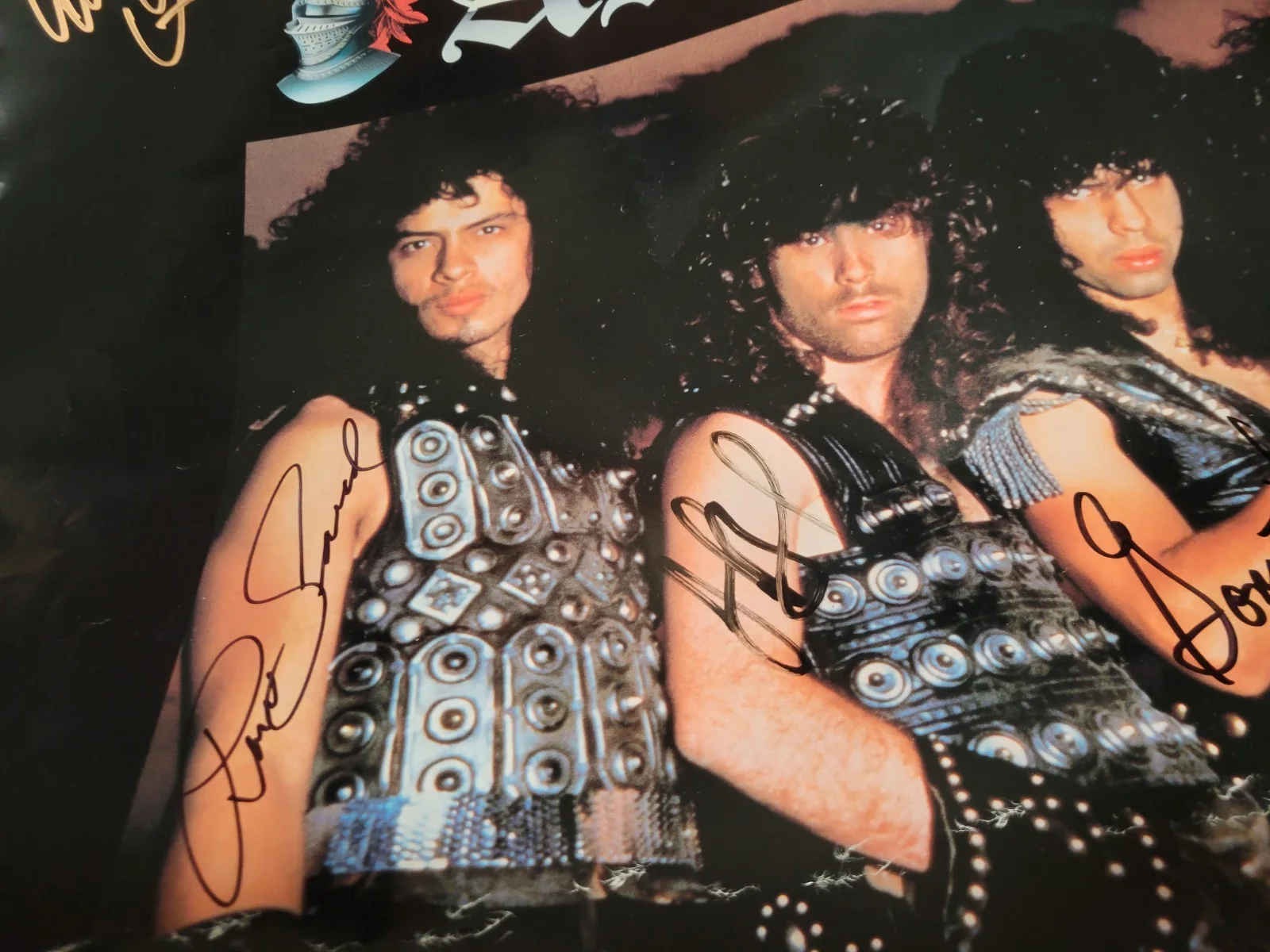 Armored Saint Signed Poster 23x35 John Bush Joey Vera Gonzo Phil Sandoval Duncan, image 4