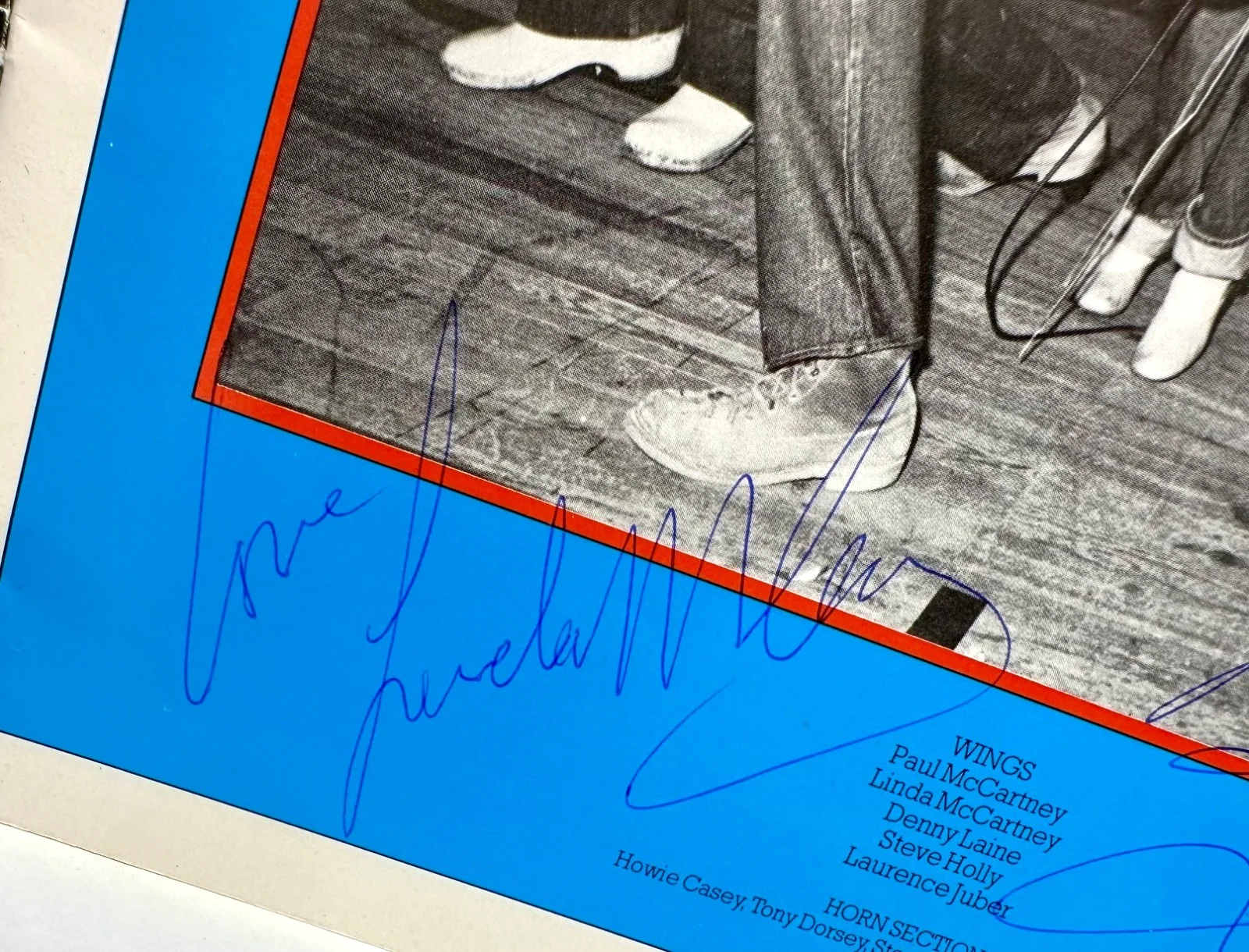 1979 Paul McCartney Wings Wembley Concert Program Signed By 5 Linda Denny Laine, изображение 5