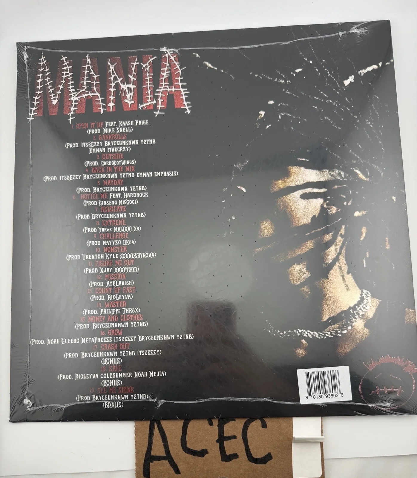 Sofaygo Mania Vinyl Signed Cover, image 2