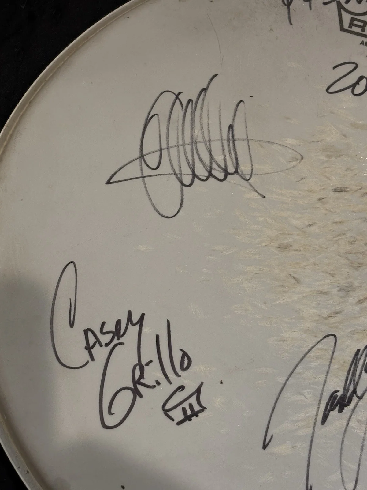 QUEENSRYCHE 2019 Signed / Autographed Drum Head, изображение 4