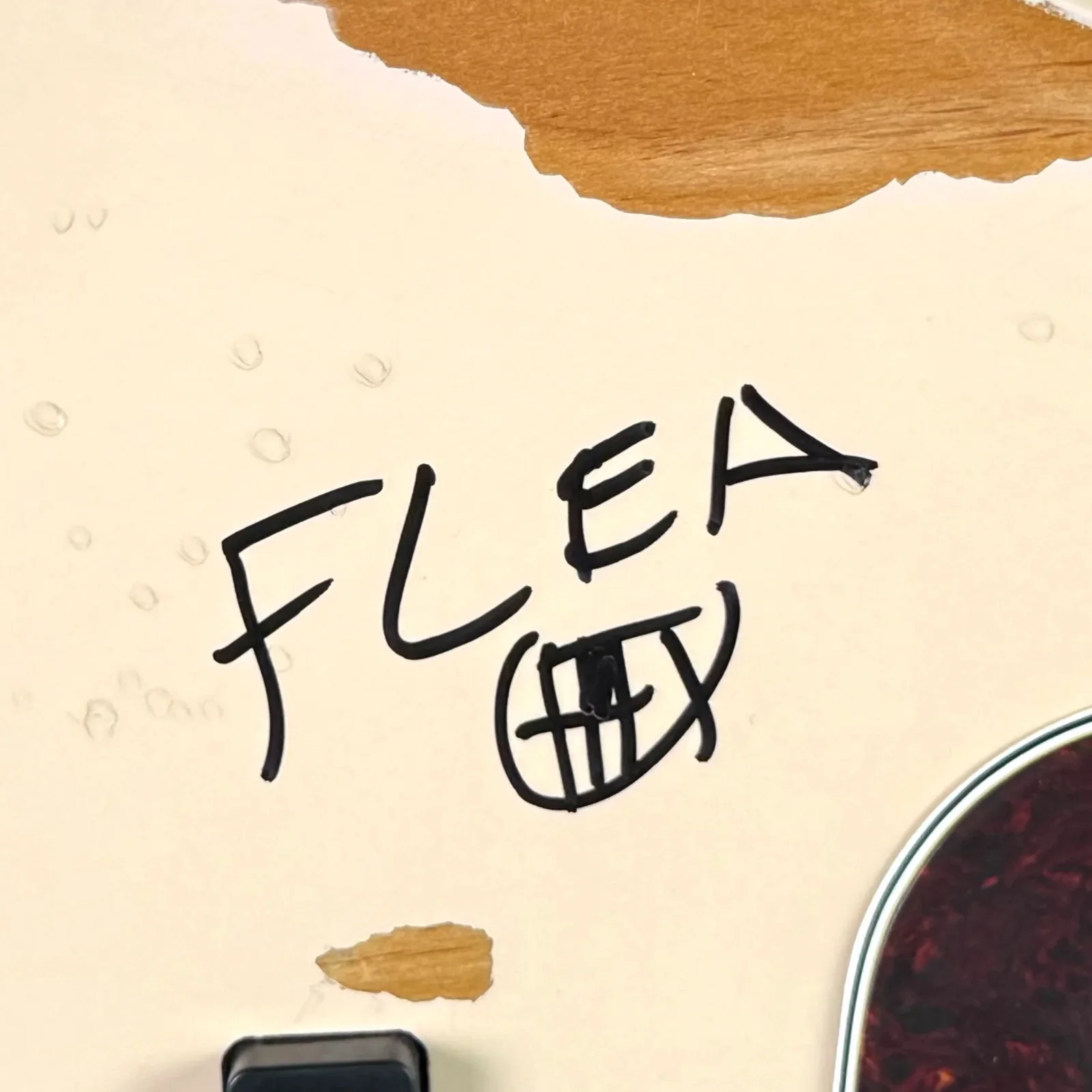 Flea Signed Autographed Bass Guitar Red Hot Chili Peppers PSA/DNA Authenticated, изображение 3