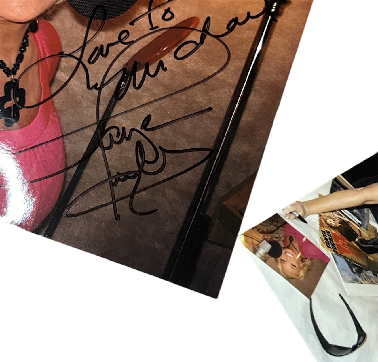 Tanya Tucker Signed Autograph 8x10 Photo w/ PROOF! Legendary Country Music Star!, изображение 2