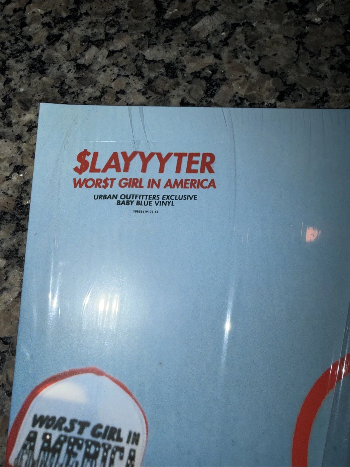 Slayyyter Signed Worst Girl In America Vinyl Autograph In Person Cover Urban NYC, изображение 4