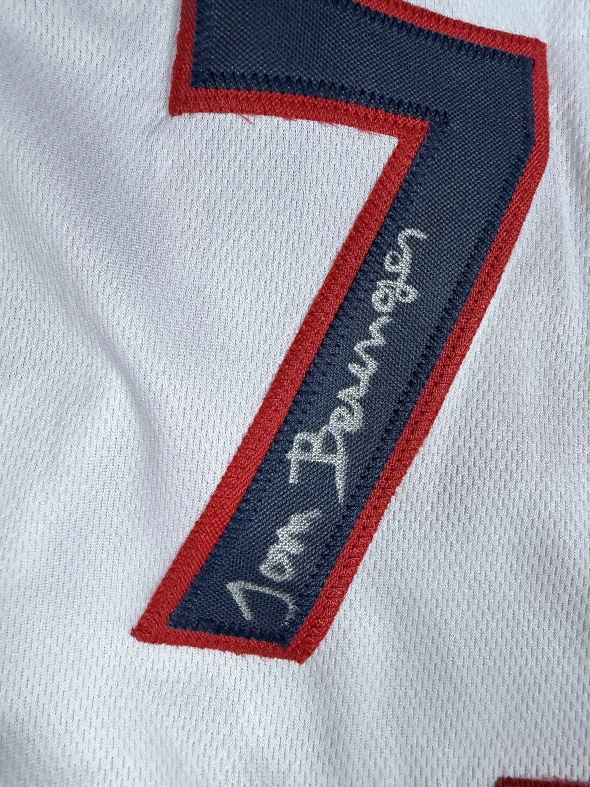 Charlie Sheen — Major League Movie Beckett Certified Sheen Berenger & Bernsen signed Auto Jersey, изображение 2