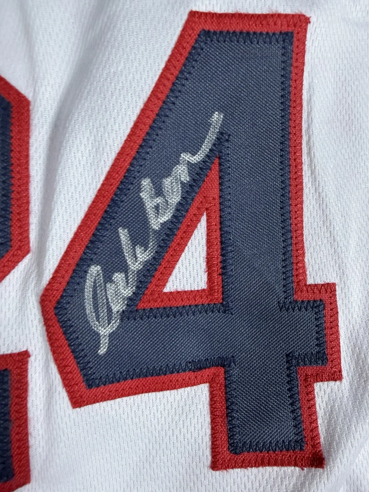 Charlie Sheen — Major League Movie Beckett Certified Sheen Berenger & Bernsen signed Auto Jersey, изображение 3