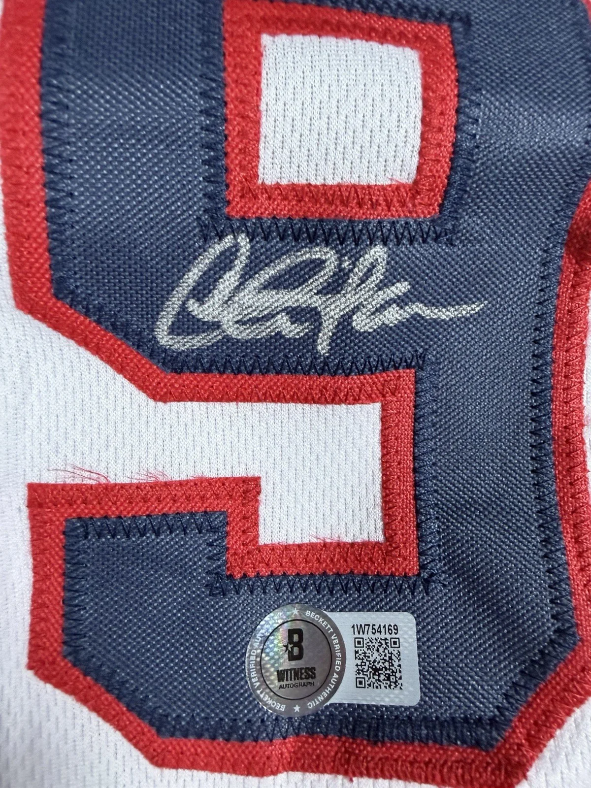 Charlie Sheen — Major League Movie Beckett Certified Sheen Berenger & Bernsen signed Auto Jersey, изображение 4