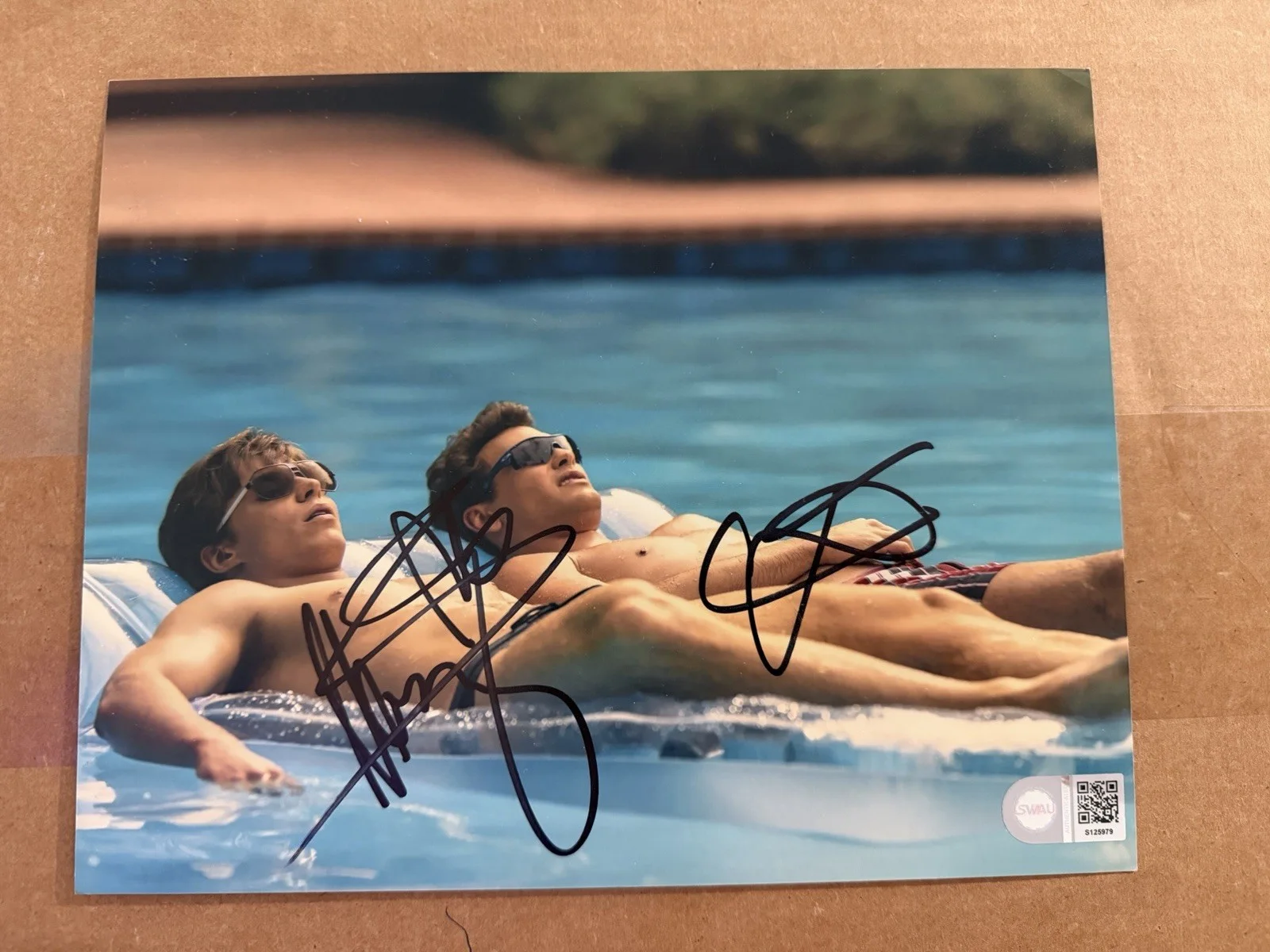 Cooper Koch Nicholas Alexander Chavez Signed Monsters Autograph Proof SWAU COA, image 2