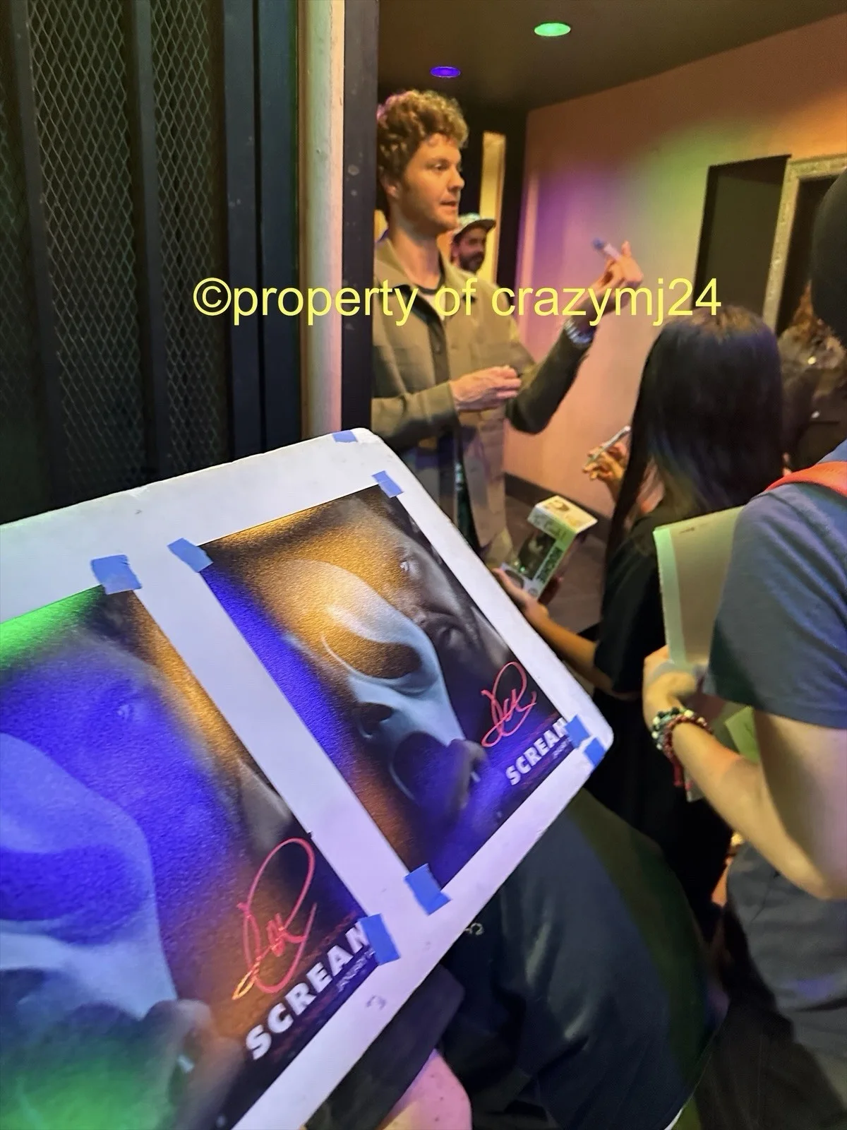 Jack Quaid Signed Scream Ghostface 8x10 The Boys Autograph Exact Proof SWAU COA, изображение 2