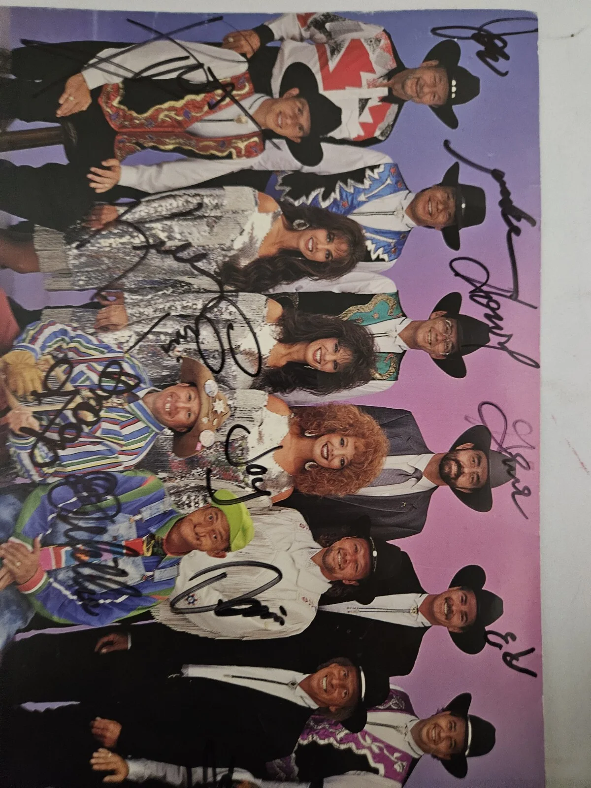 please see photos — Baldyknobbers Photo Multiple Signed Autograph No COA, image 2