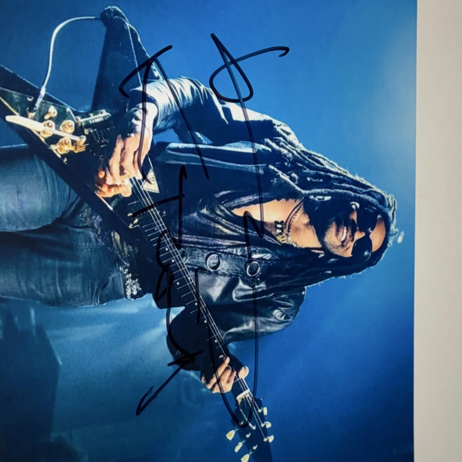 Lenny Kravitz Rock and Roll Signed Musician Autograph 8x10 (proof picture) READ, изображение 2