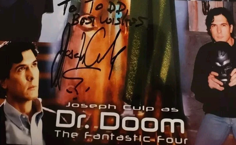 JOSEPH CULP — Joseph Culp Signed 8x10 Photo Doctor Doom Fantastic Four Autograph Personalized, image 3