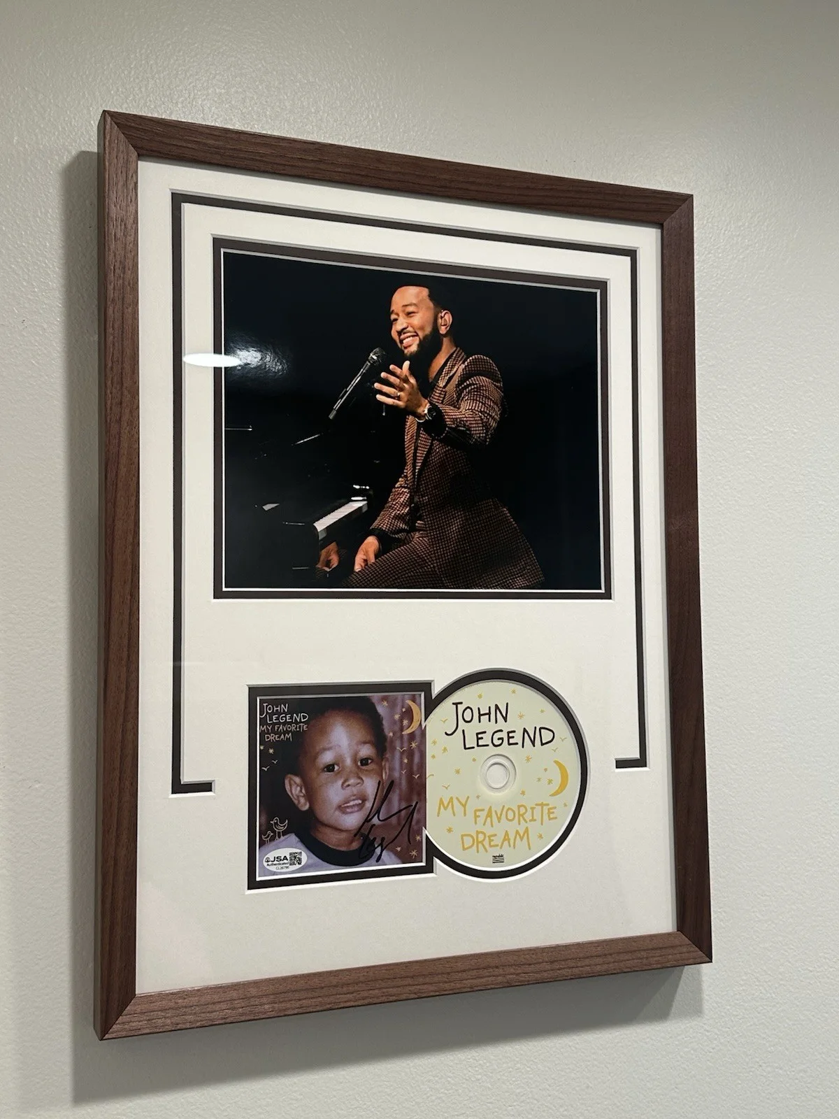 John Legend Signed / Autographed CD Insert Framed with 8x10 Photo - JSA, image 4