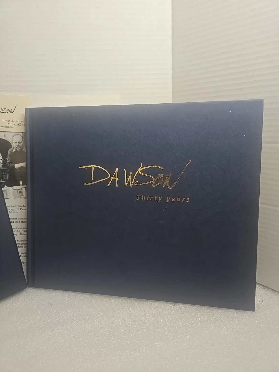 yes, John Dawson — Dawson Thirty Years Book #19 Out Of 100 Signed Autograph By John Dawson Limited, image 2