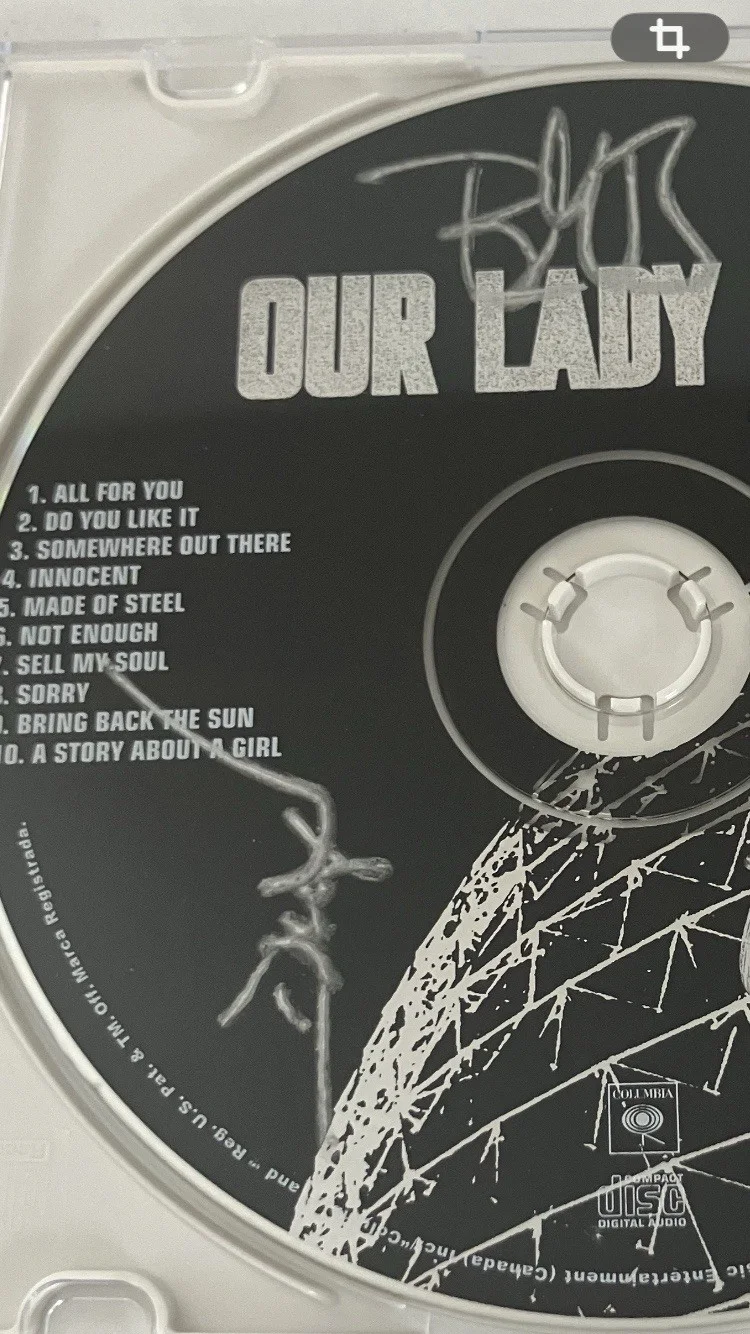OUR LADY PEACE SIGNED/AUTOGRAPHED WITH COA, image 2